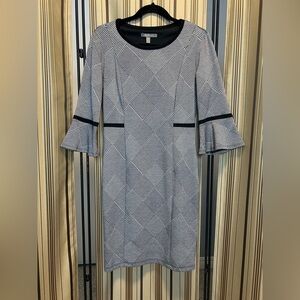 Glen Plaid bodycon dress